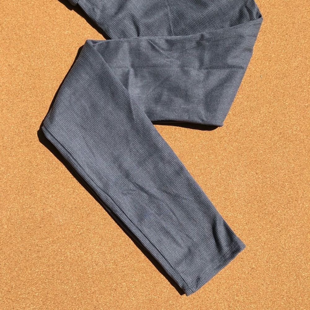 {Free People} Grey Khordney Leggings - Picture 4 of 5